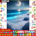 Beach Moonlight Diamond Painting Kit — Swuffy