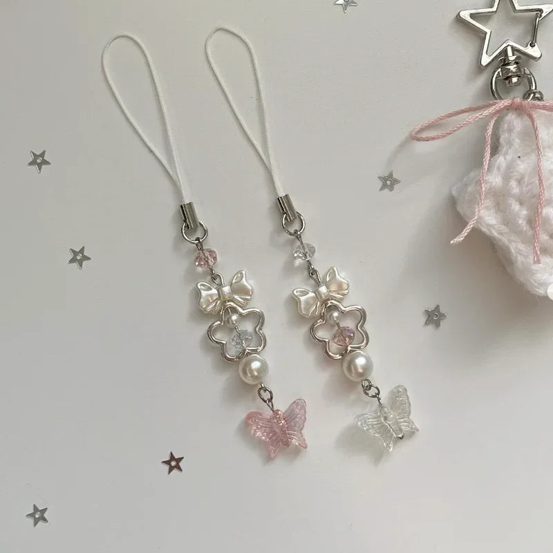 Handmade Butterfly Matching Phone Charm — Swuffy