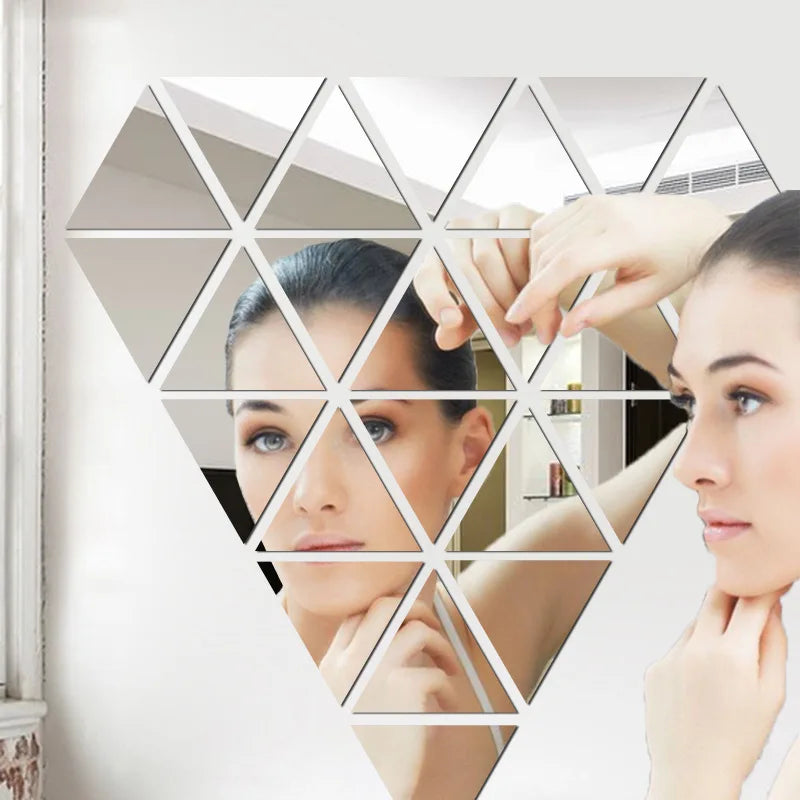 Triangular Square Mosaic Tiles Stickers — Swuffy