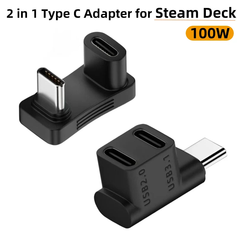 Nuvora In Type C Adapter U-Shaped 100W Male — Nuvora