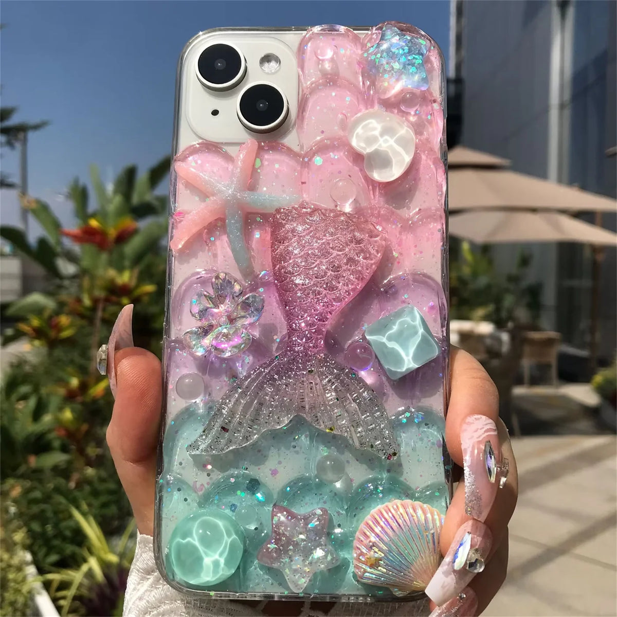 Handmade Mermaid Phone Case Ripple — Swuffy