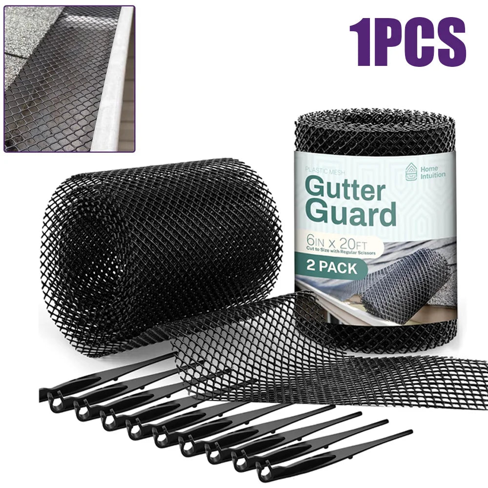 Plastic Gutter Guard Mesh Roll — Swuffy