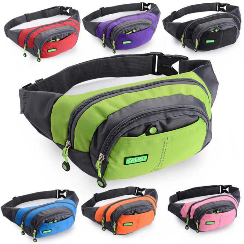 Travel Waist Bag Zipper Outdoor — Swuffy