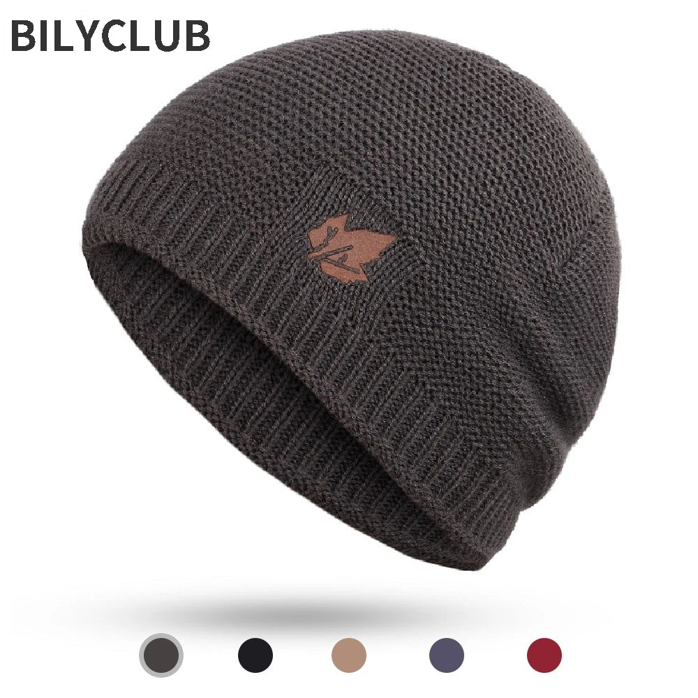 Winter Knit Hats Outdoor Warm — Swuffy