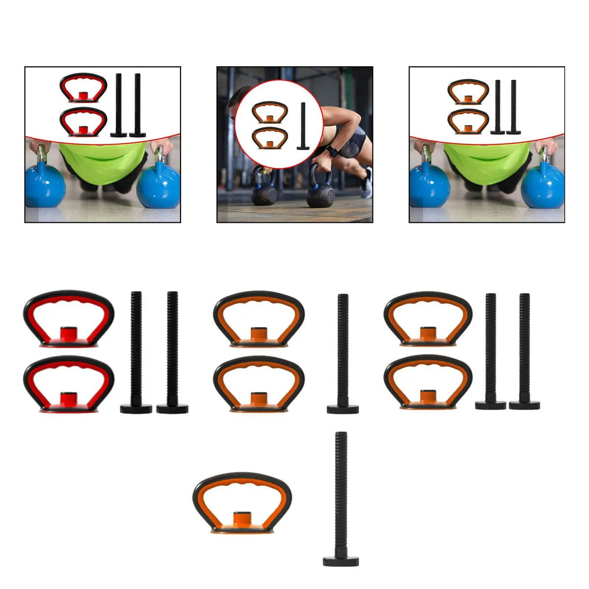 Adjustable Kettlebell Grip Handle — Swuffy