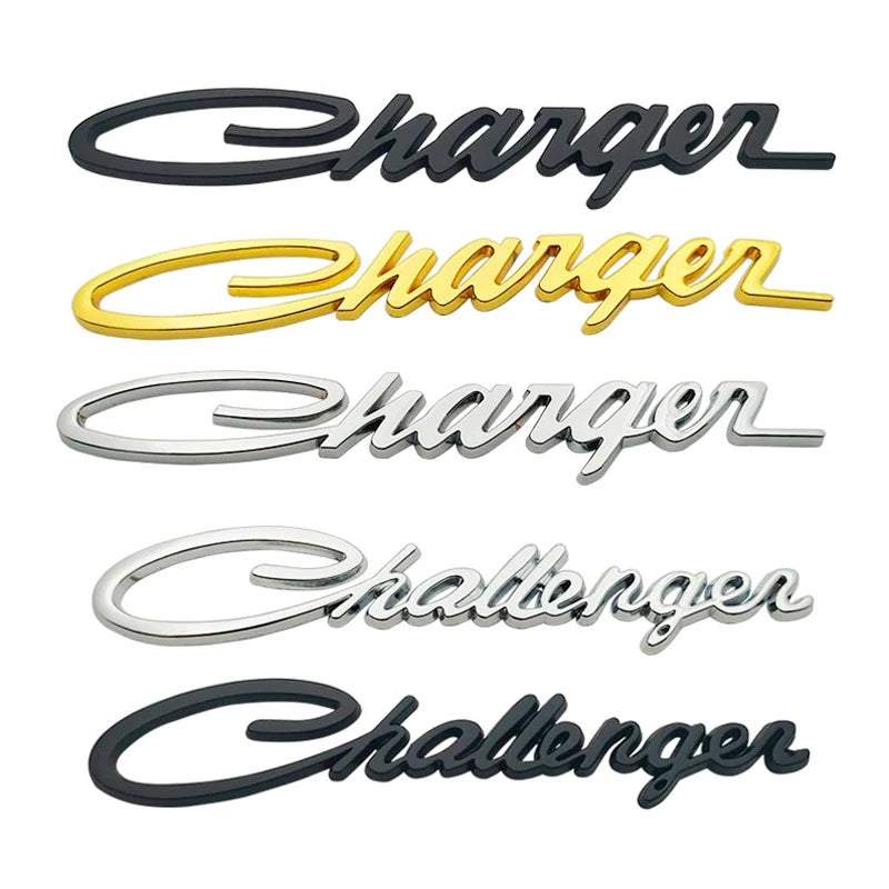 Metal Challenger Emblem Charger Badge — Swuffy