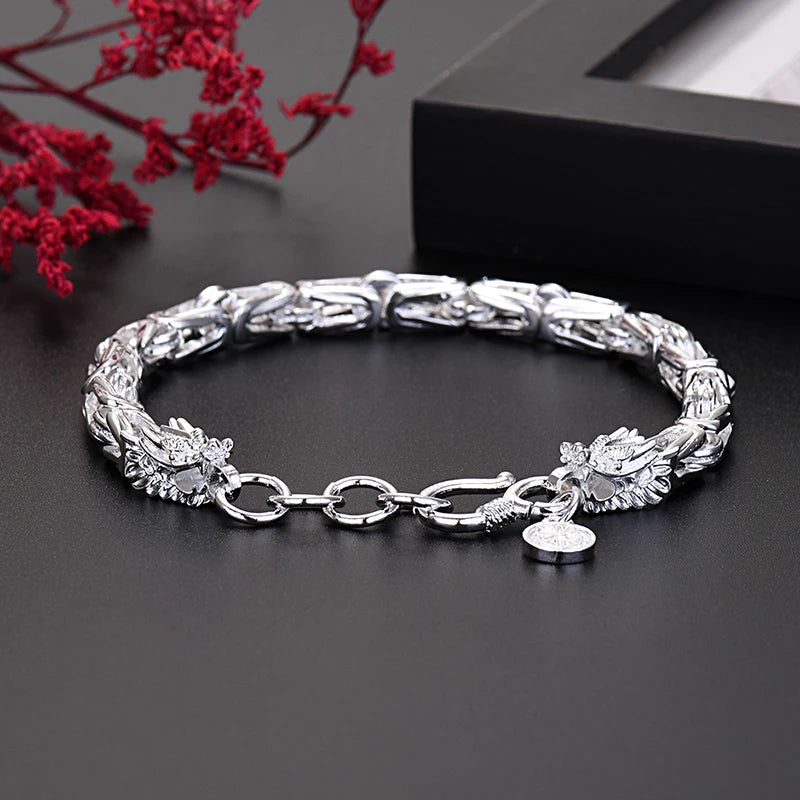 Fine Sterling Silver Dragon Head — Swuffy