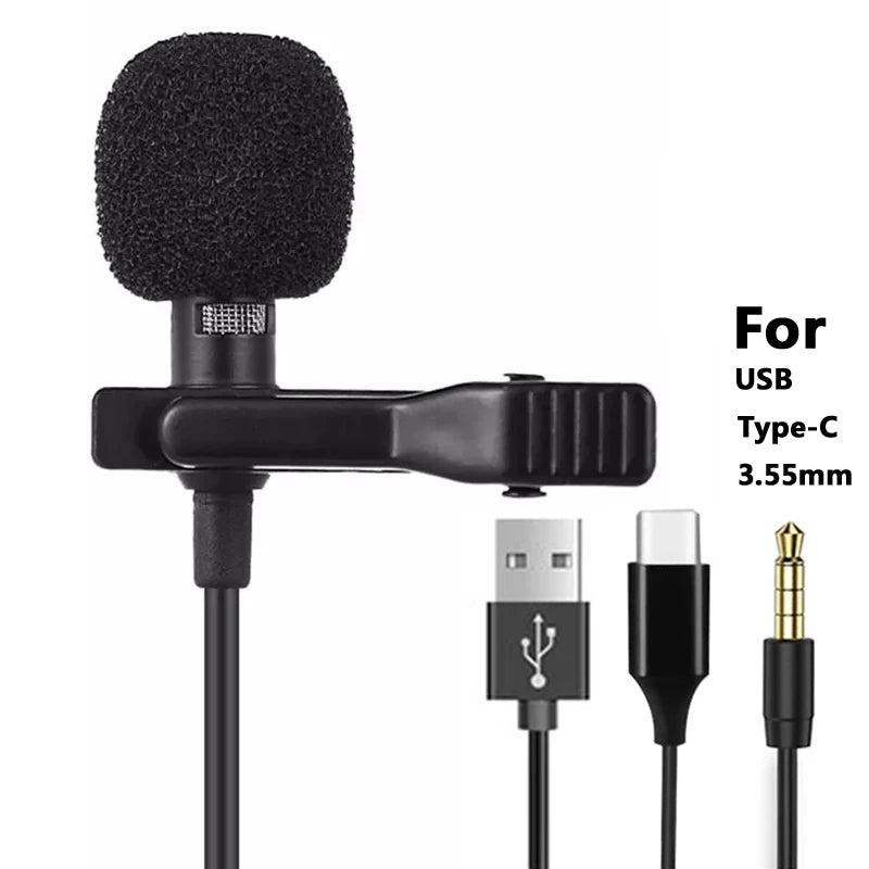 Type Microphone USB Condenser Clip — Swuffy