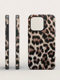 Leopard Print PU Leather Anti — Swuffy