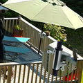 Outdoor Terrace Umbrella Clip Deck — Swuffy