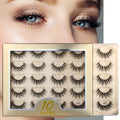 Thick Wispy False Eyelashes Dramatic — Swuffy