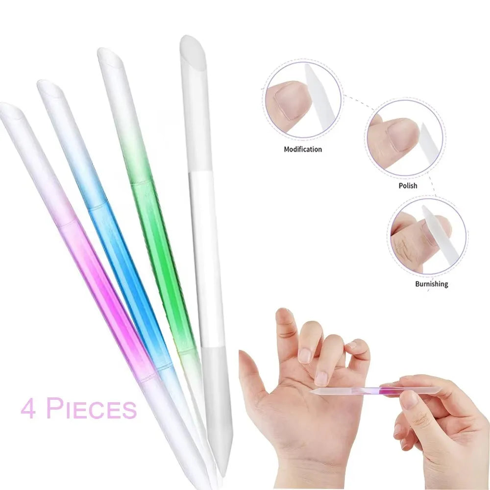 Glass Cuticle Pusher Double Sided — Swuffy