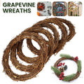 Rattan Christmas Artificial Vine Ring — Swuffy
