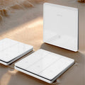 White Tempered Glass Wall Lamp — Swuffy
