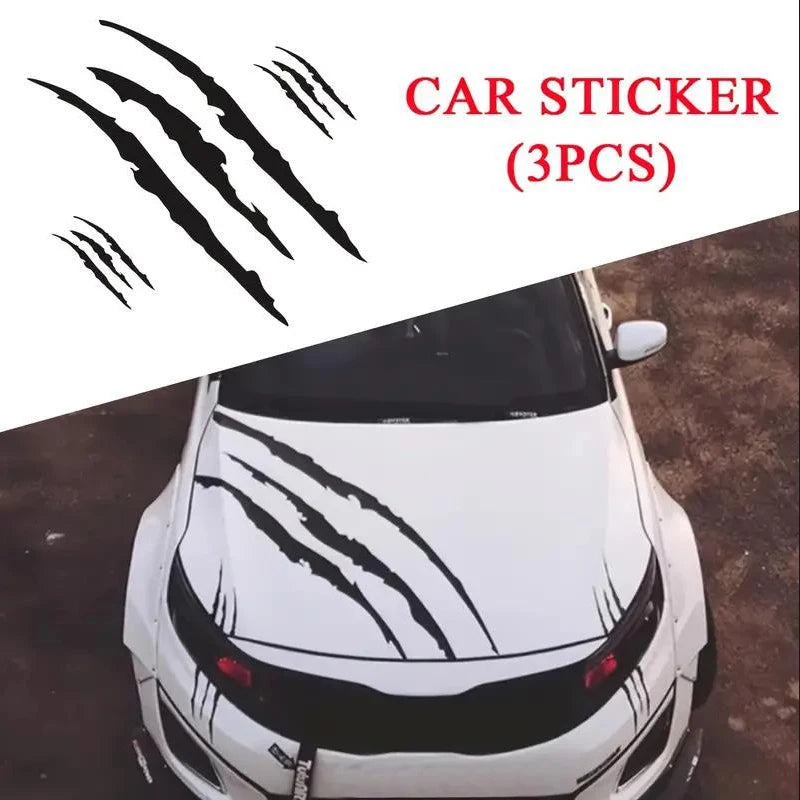Monster Claw Car Hood Sticker — Swuffy