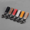 Simple PU Leather Keychain Car — Swuffy