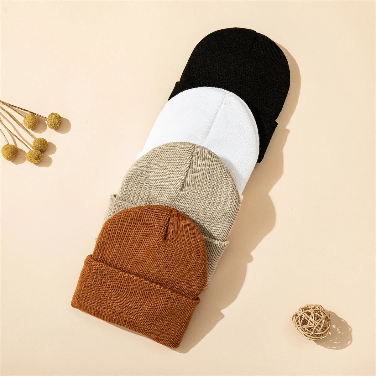 Baby Knitted Hat Autumn Winter — Swuffy