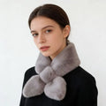 Fake Rabbit Fur Collar Scarf — Swuffy