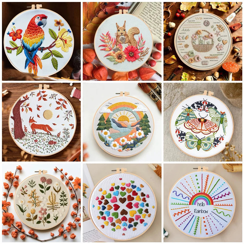 Animal Landscape Stitching Sewing Kit — Swuffy