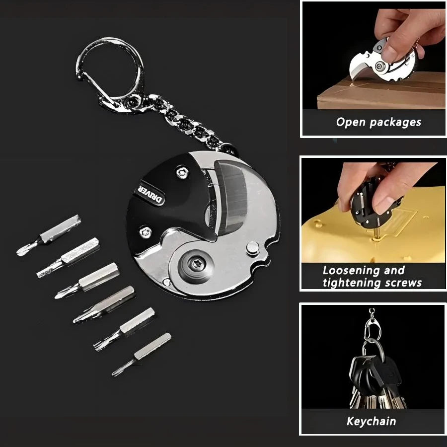 Outdoor Pocket Knives Screwdriver Keychain — Swuffy
