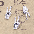 Charms Hand Gesture Sign Peace — Swuffy
