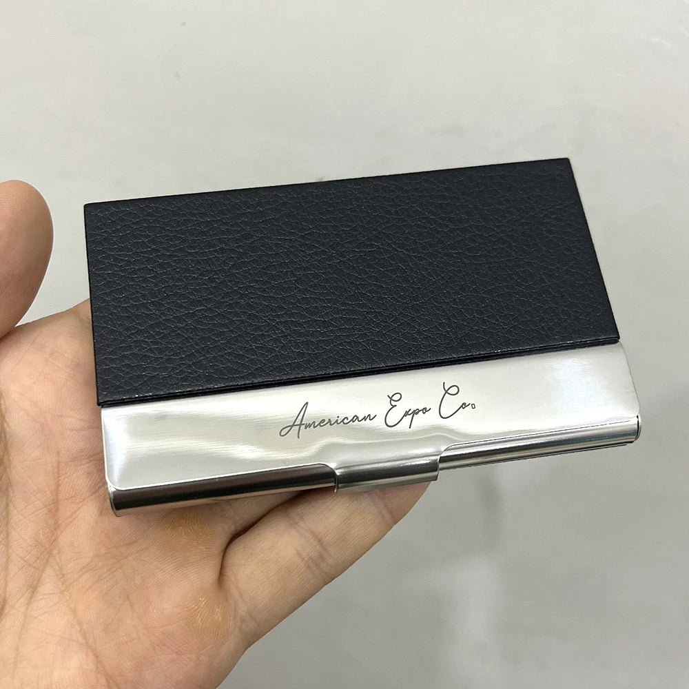 Custom Business Card Holder Business — Swuffy