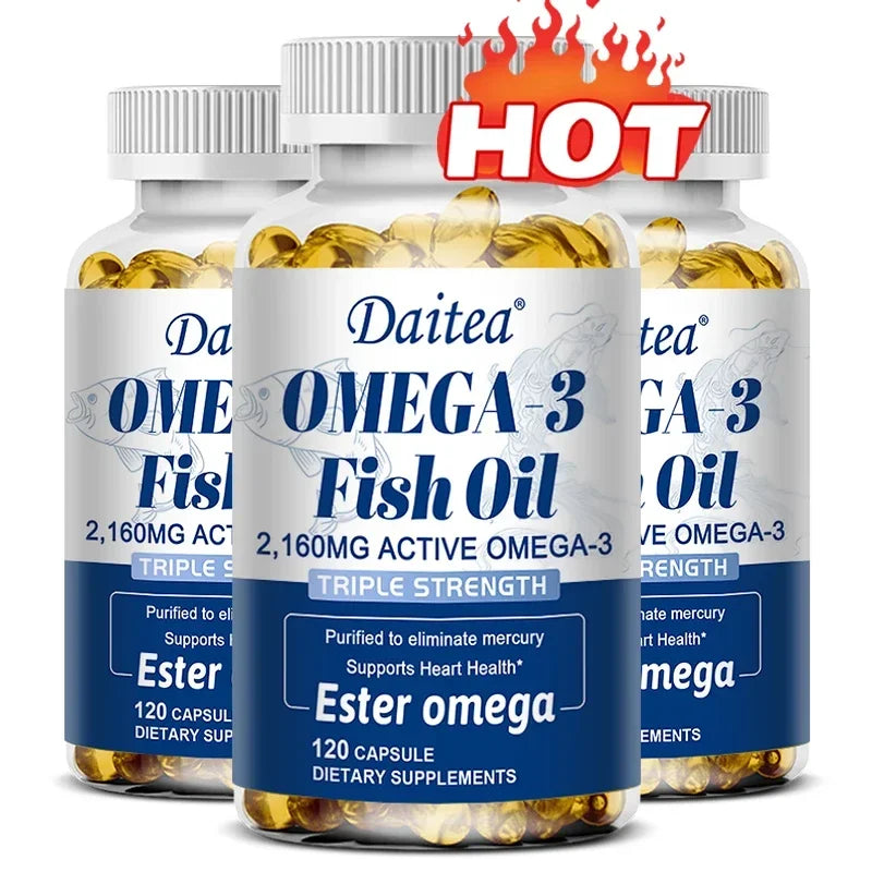 Daitea Fish Oil Capsule Supplement — Swuffy