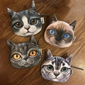 Cartoon Cat Plush Coin Purse — Swuffy