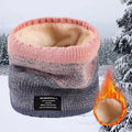 Fleece Lined Knitted Scarf Warmer — Swuffy