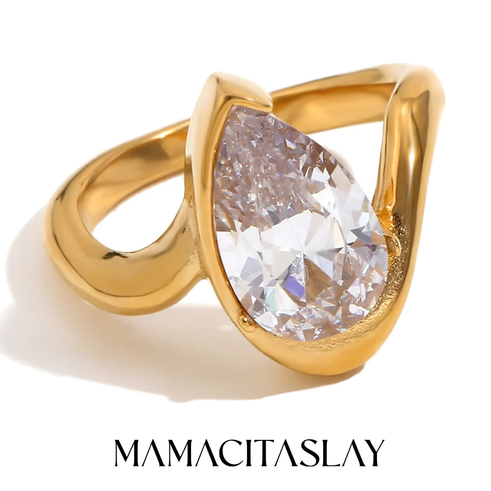 Minimalist Sparkle Ring — Swuffy