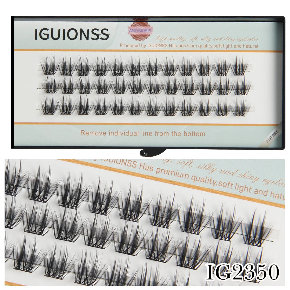 Iguionss Oem Odm Segmented Eyelash — Swuffy