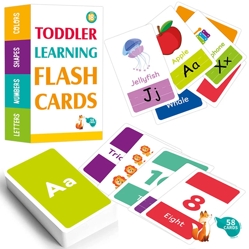Baby Flash Cards Montessori Didactic — Swuffy