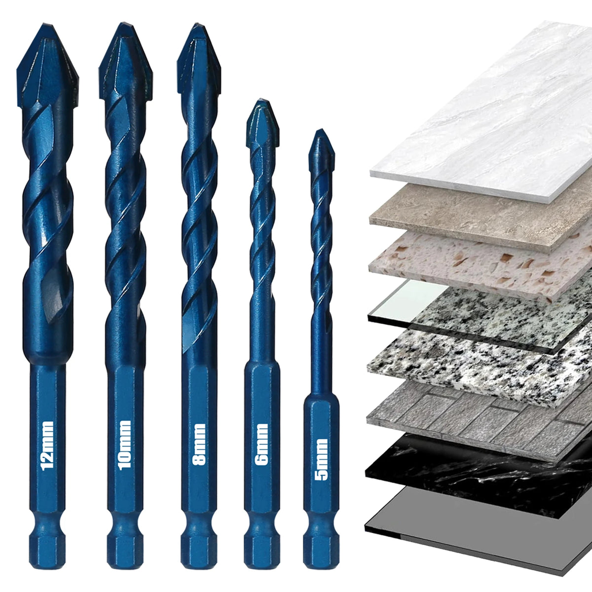 Tile Hardness Eccentric Drill Bit — Swuffy