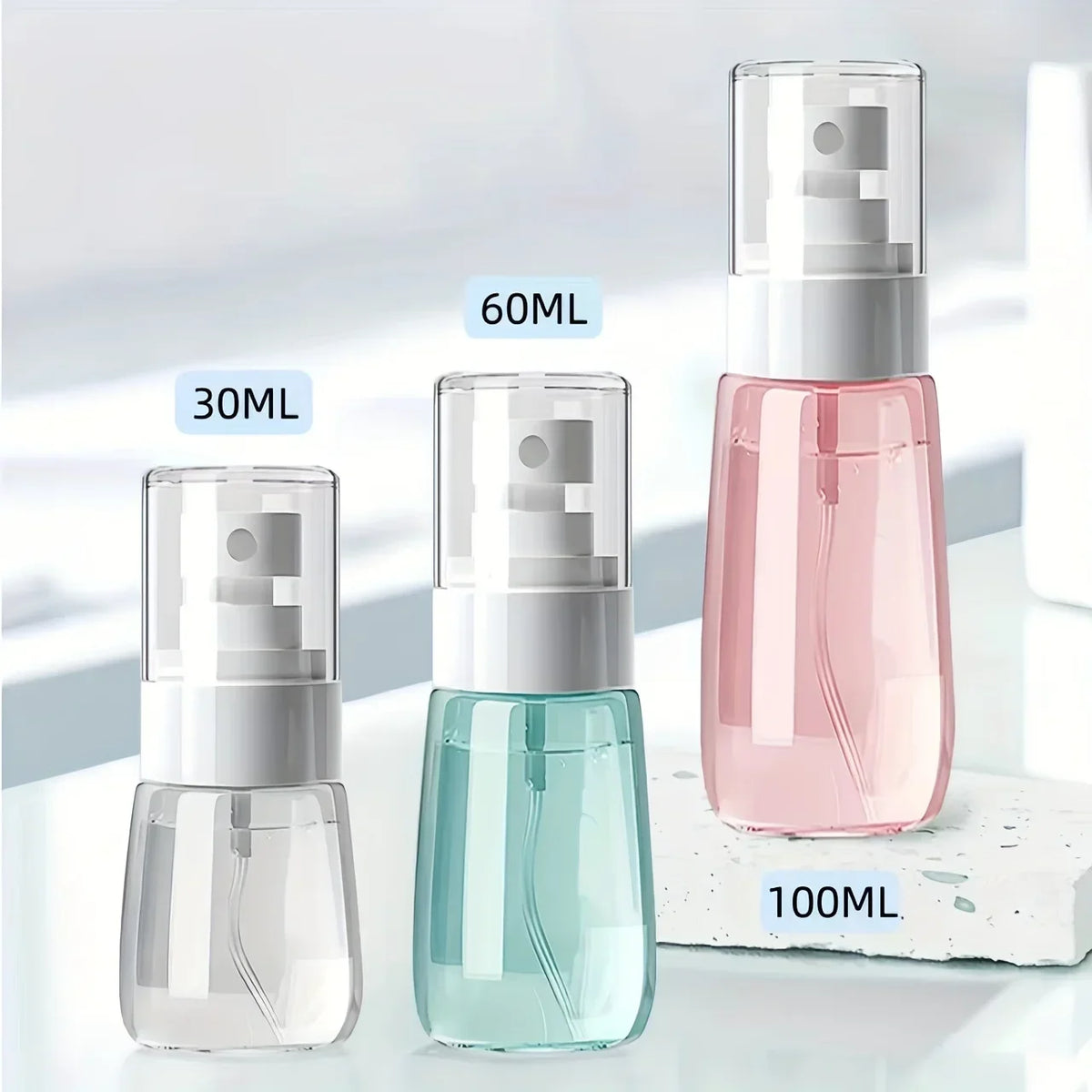Refillable Spray Bottles Alcohol Atomizer — Swuffy