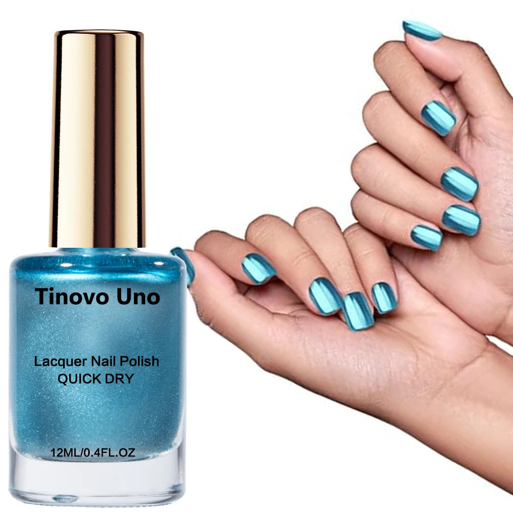 Tinovo Uno Metallic Blue Nail — Swuffy