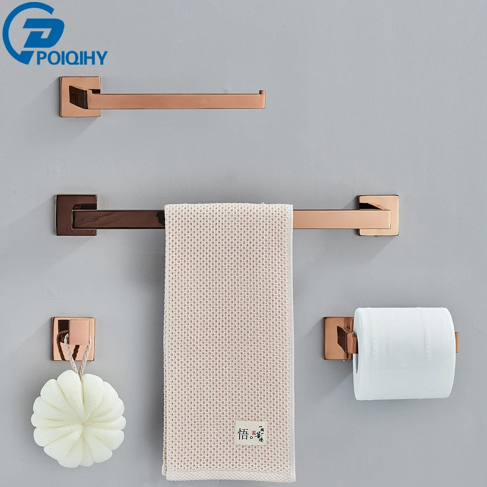 Rose Golden Bath Hardware Toilet — Swuffy
