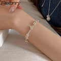 Foxanry Silver Beaded Tassel Bracelets — Swuffy