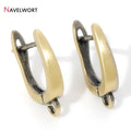 Brass Metal Antique Bronze Earwires — Swuffy