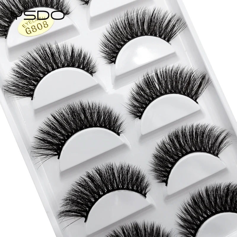 Ysdo False Eyelashes Natural Mink — Swuffy