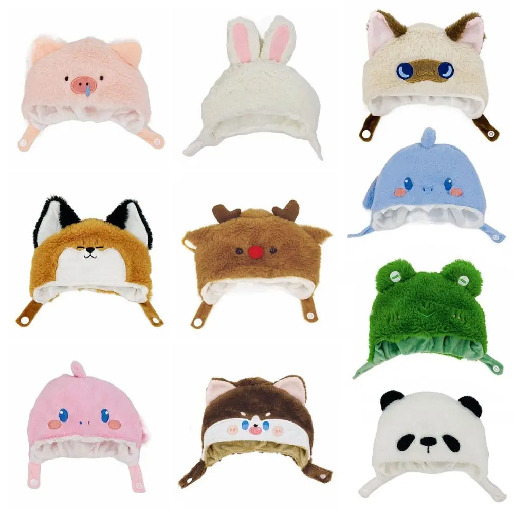 Doll Headgear Frog Pig Rabbit — Swuffy
