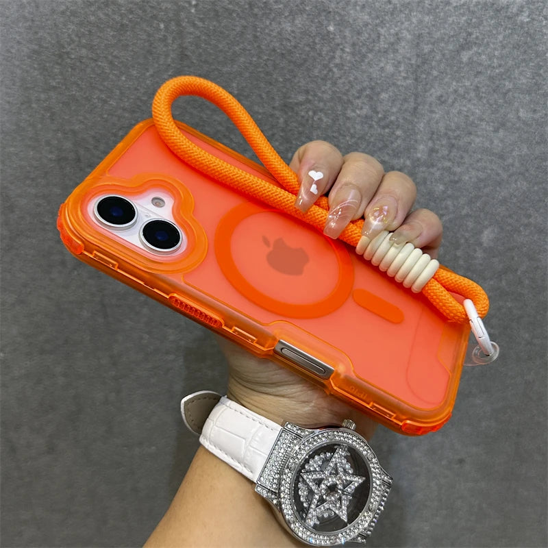 Fluorescent Magnetic Magsafe Wrist Strap — Swuffy