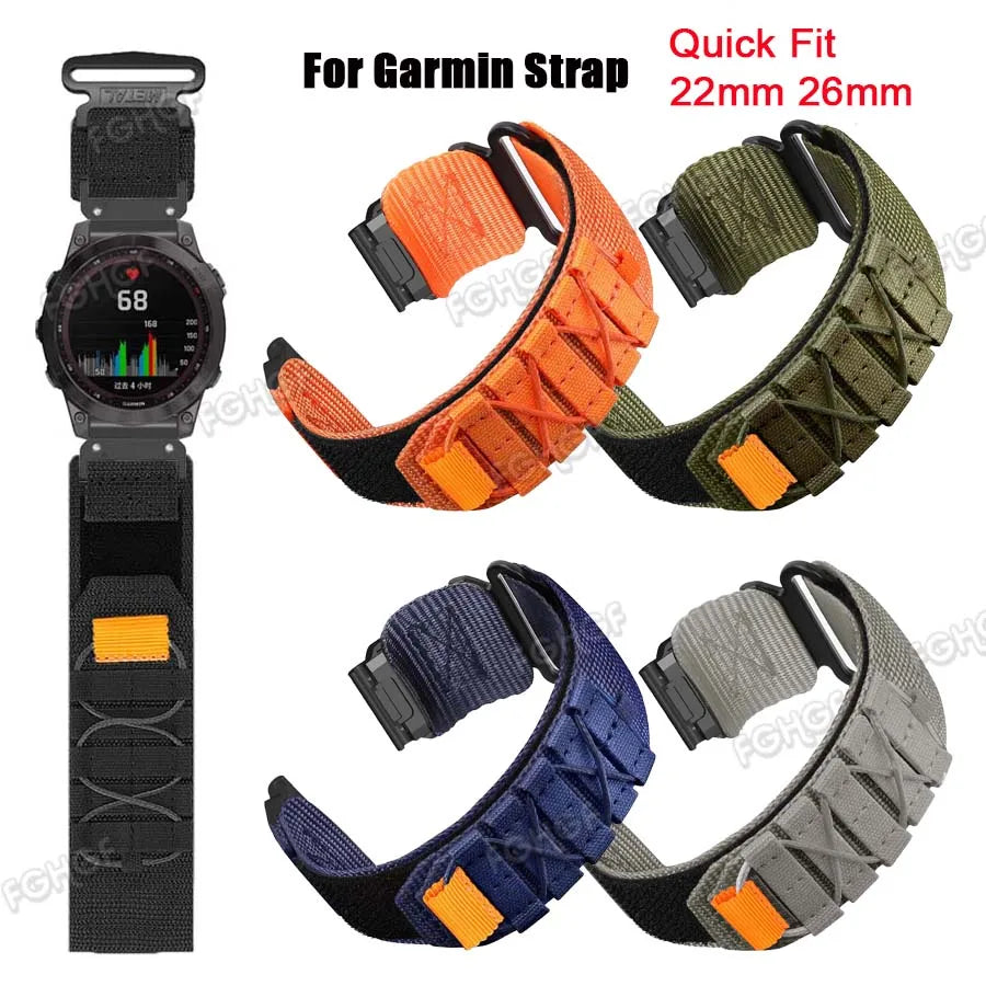 Nylon Strap Garmin Fenix Pro — Swuffy