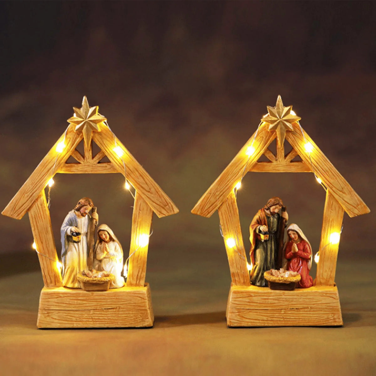 Christmas Nativity Scene Nativity Tabletop — Swuffy