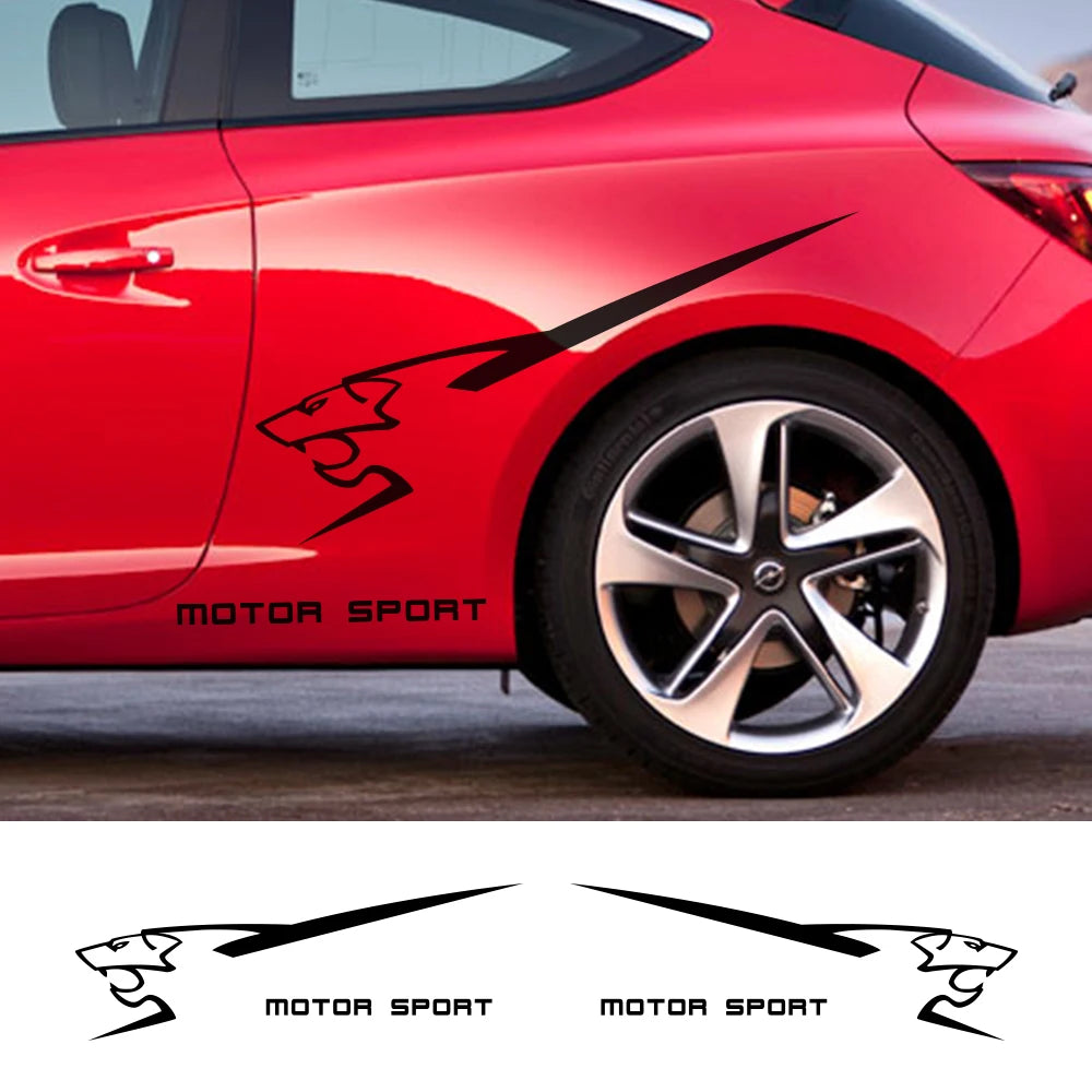 Car Side Vinyl Decals Stickers — Swuffy