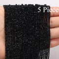 Black Natural Stone Semi Precious — Swuffy