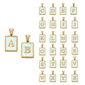 Stainless Steel Rectangle Shape Charms — Swuffy