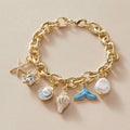 Ocean Starfish Shell Conch Charm — Swuffy