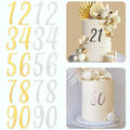 Acrylic Number Cake Topper Birthday — Swuffy