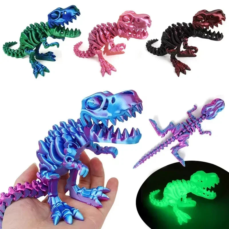 3D Dragon Skeleton Fidget Toy — Swuffy