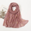 Tr Cotton Meteor Stamped Scarf — Swuffy